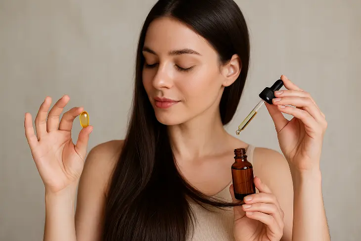 Rahasia Rambut Panjang Cepat: Kombinasi Vitamin E & Minyak Argan!