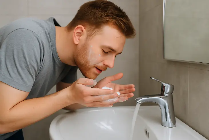 Cuci Muka Pakai Pembersih yang Cocok