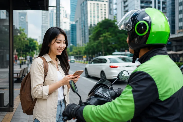 Aplikasi Ojek Online Jadi Penyelamat Saat Traveling