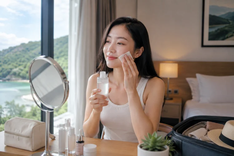 Toner Membantu Kulit Tetap Segar Selama Liburan